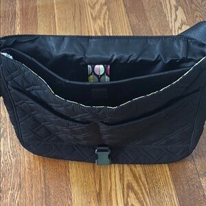Vera Bradley Black Quilted Crossbody Bag